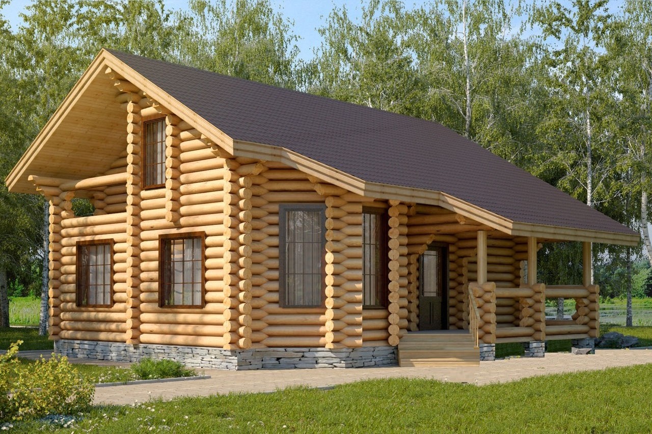 Дом из бревна VZ-146