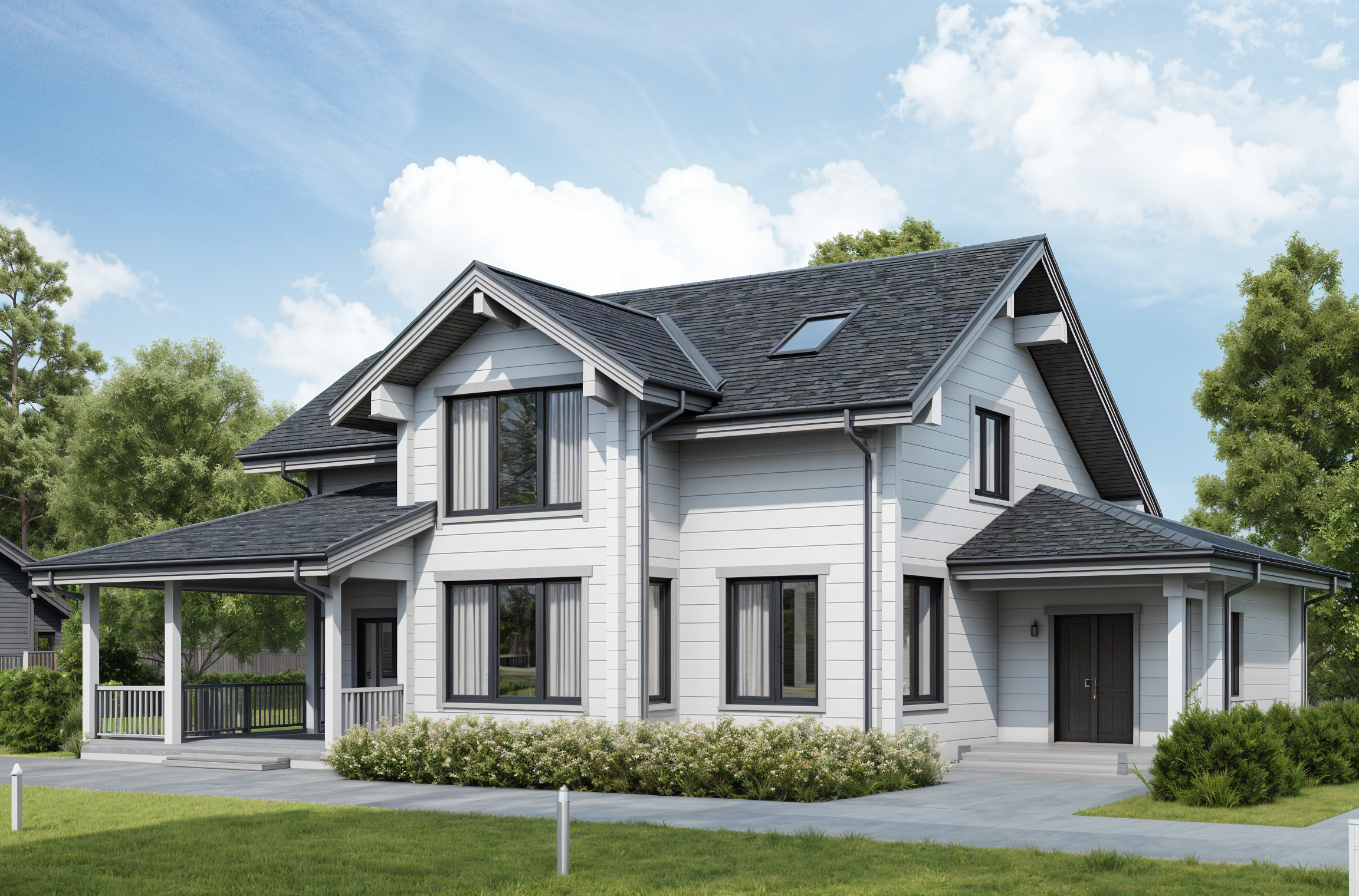 Дом из клееного бруса VZ-356