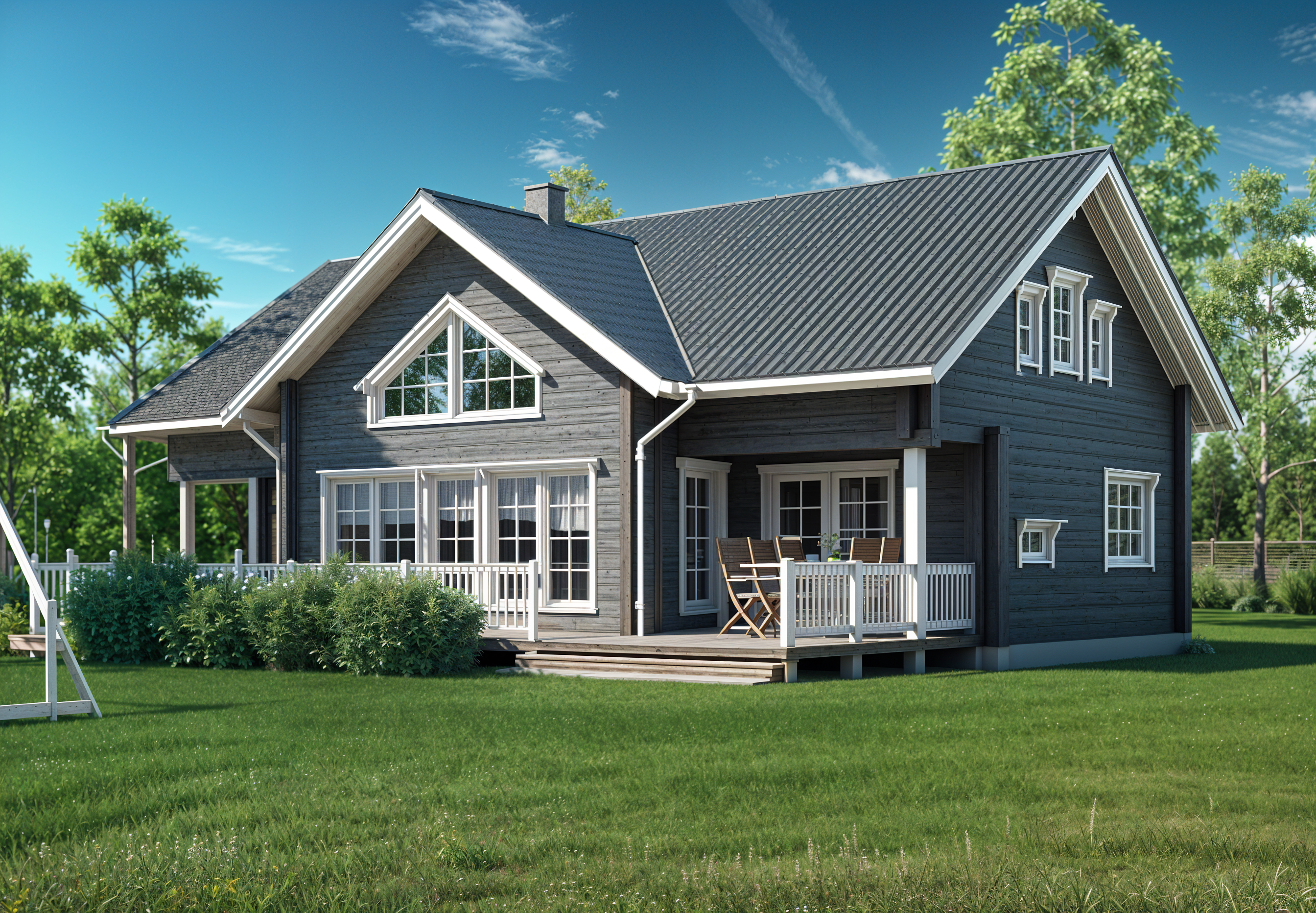 Дом из клееного бруса VZ-369  