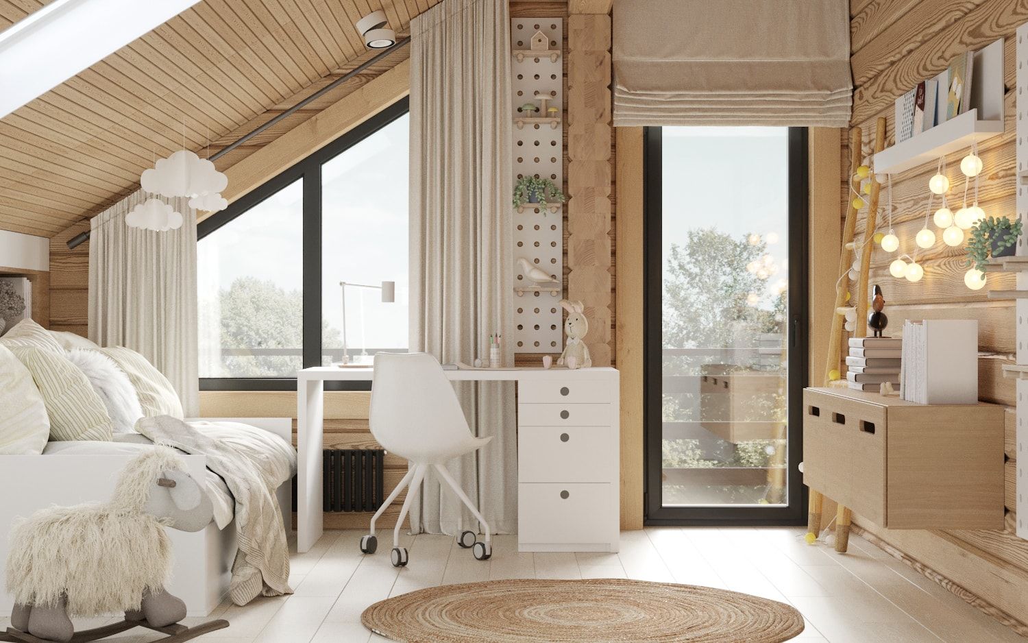 Дом из профилированного бруса VZ-378 