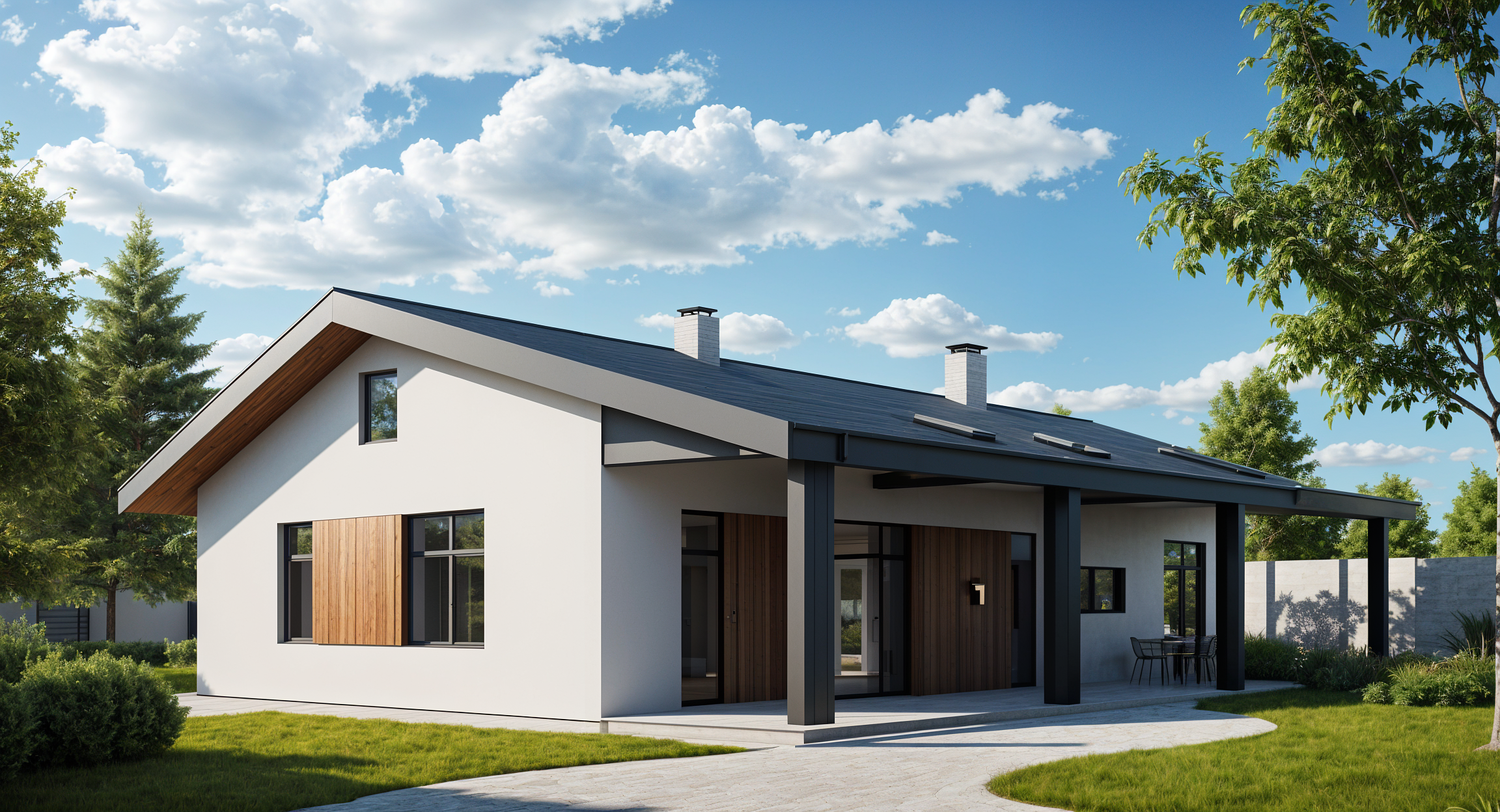 Дом из камня VZ-736