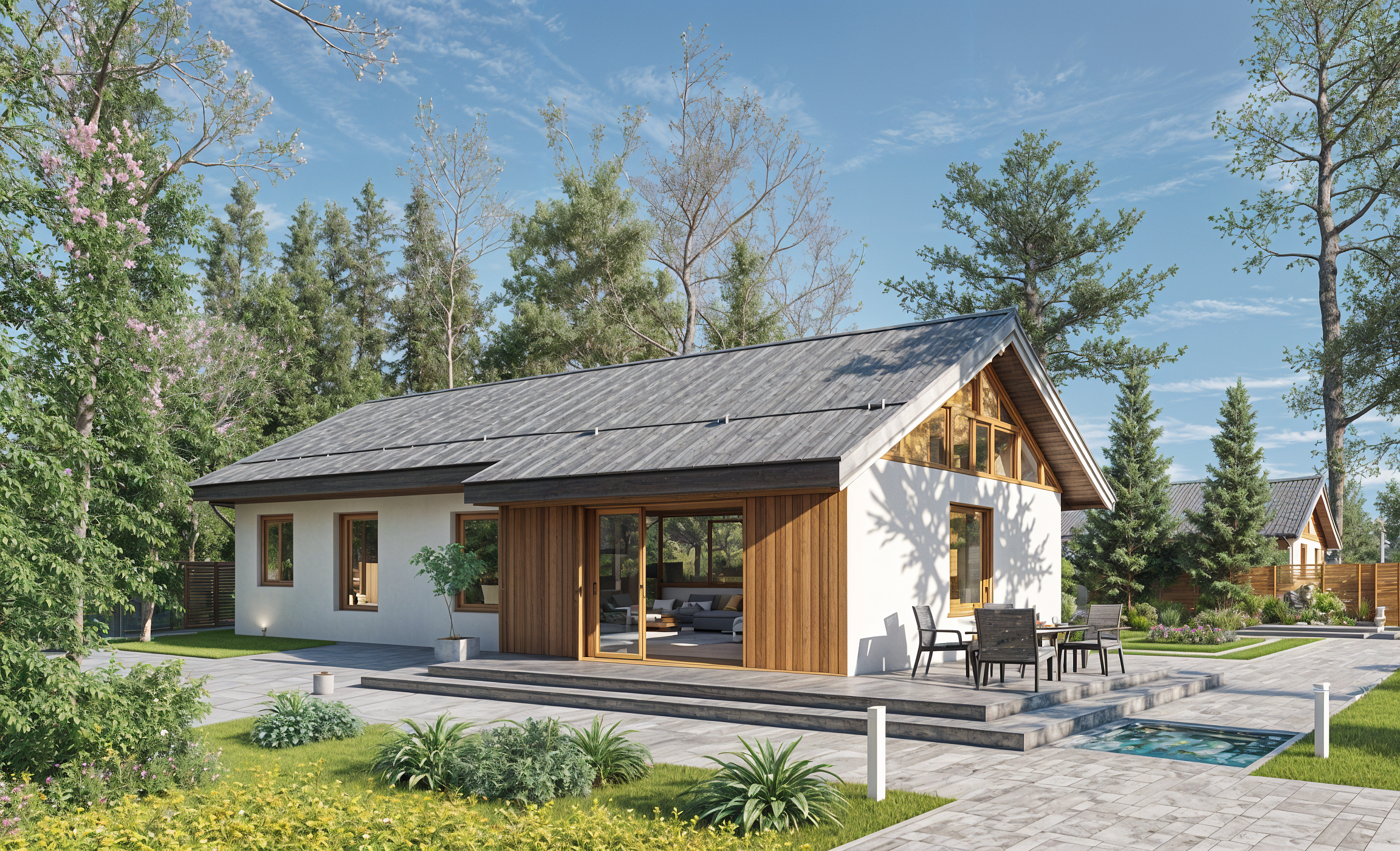 Дом из камня VZ-740