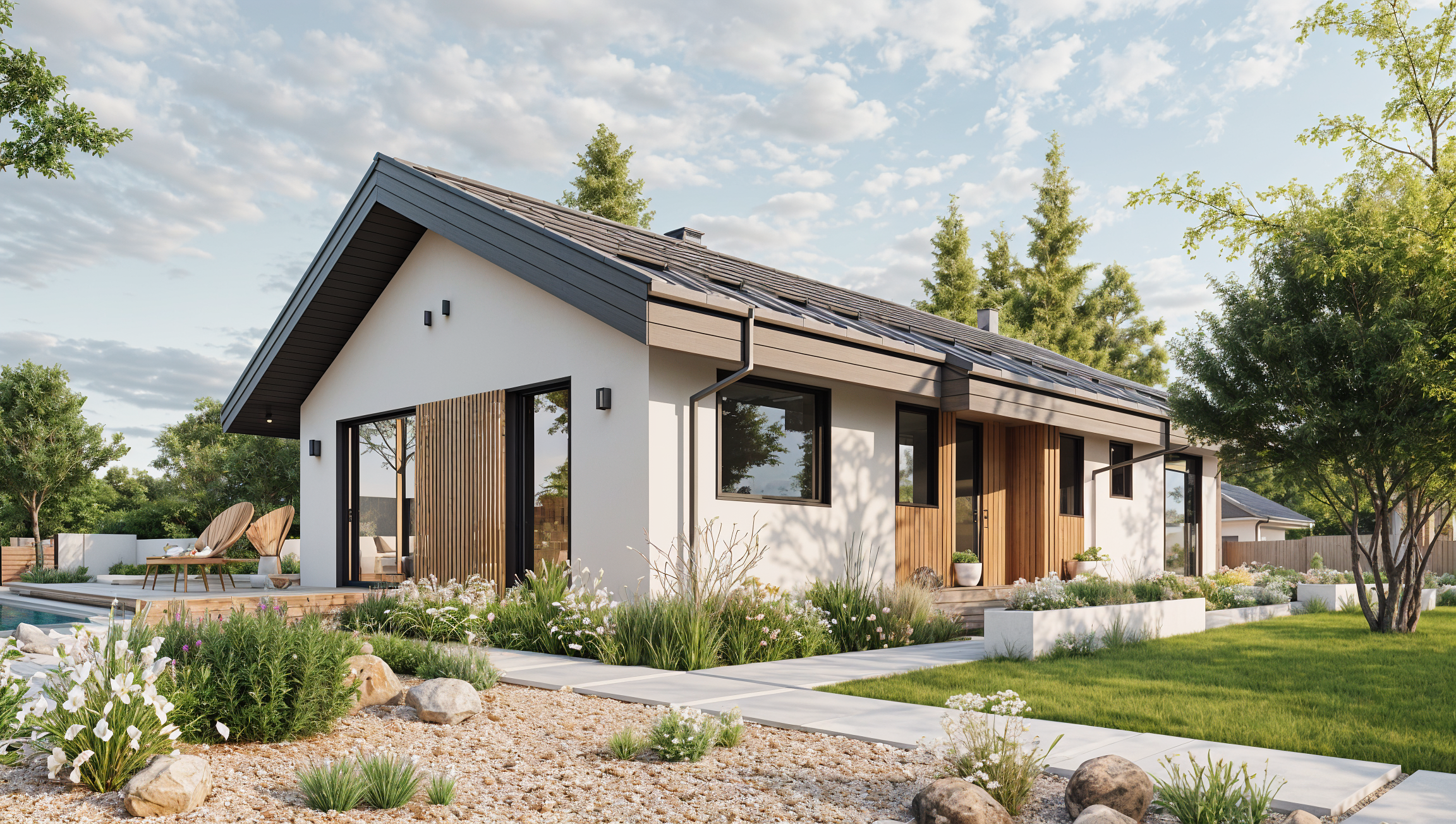 Дом из камня VZ-740