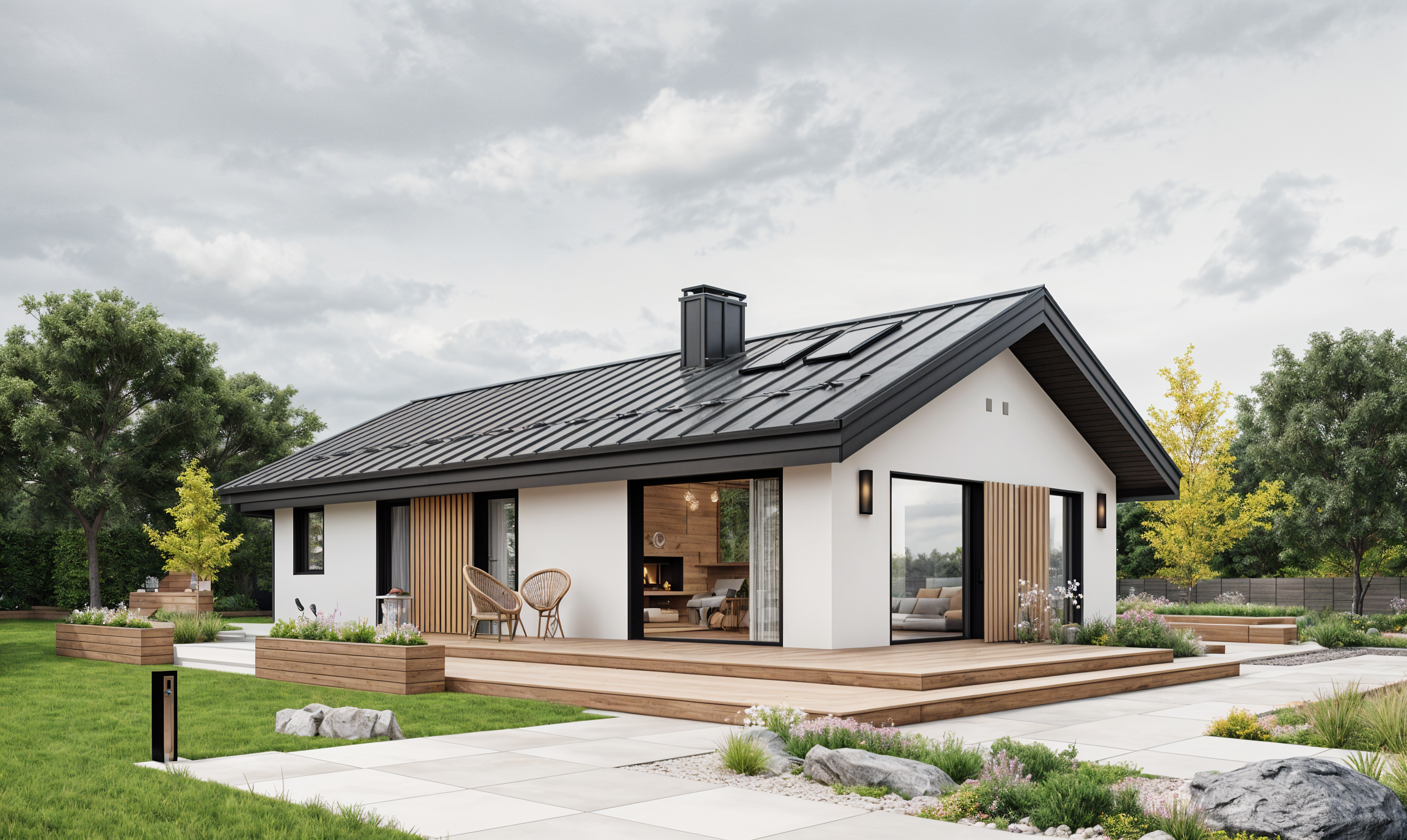 Дом из камня VZ-740