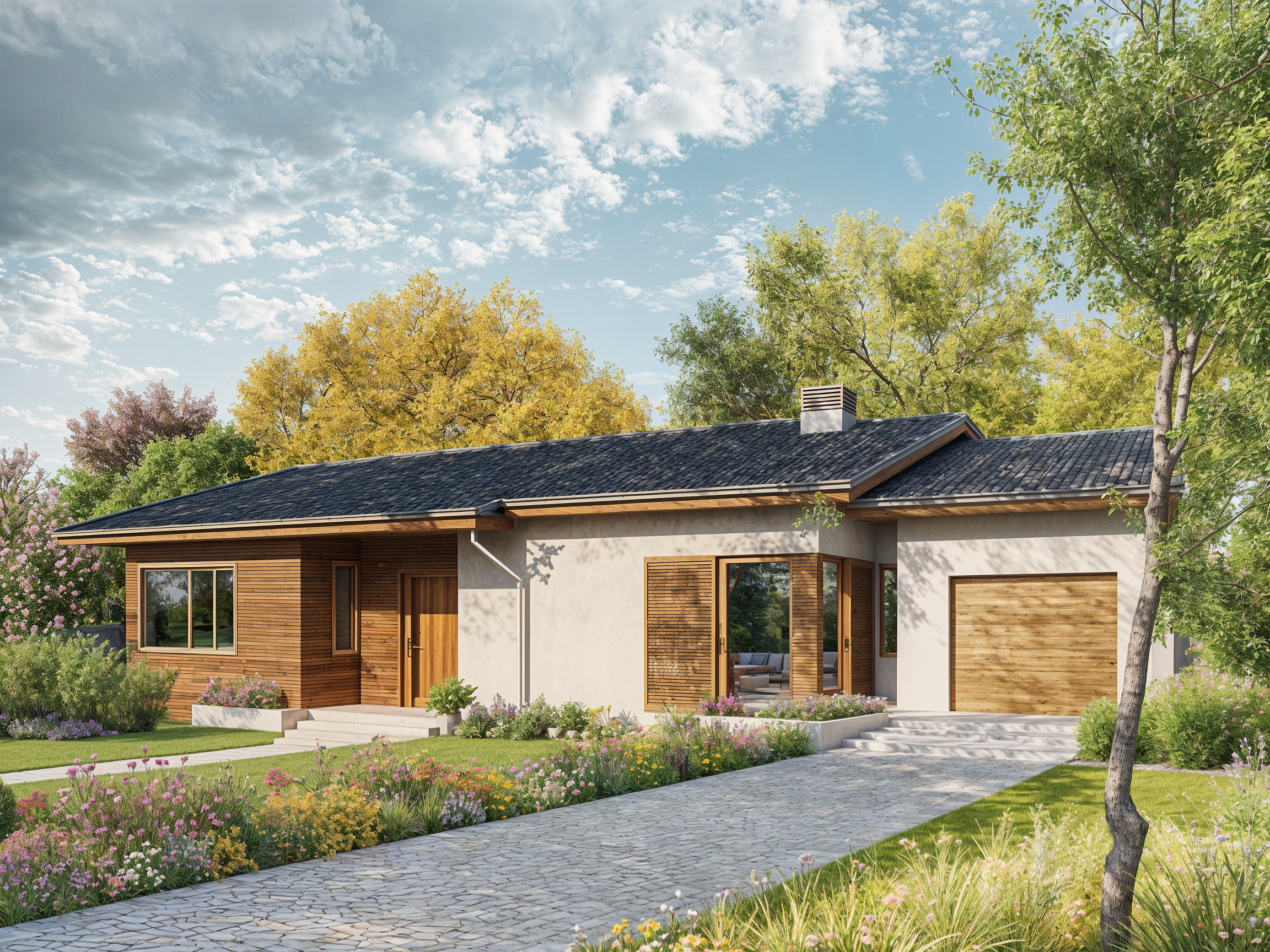 Дом из камня VZ-745