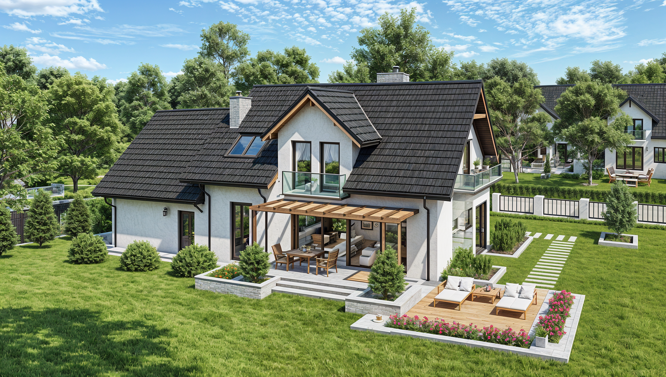 Дом из камня VZ-750