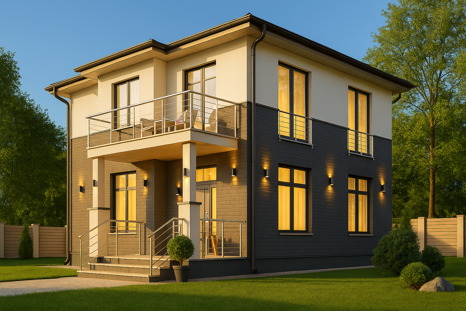 Дом из камня VZ-782