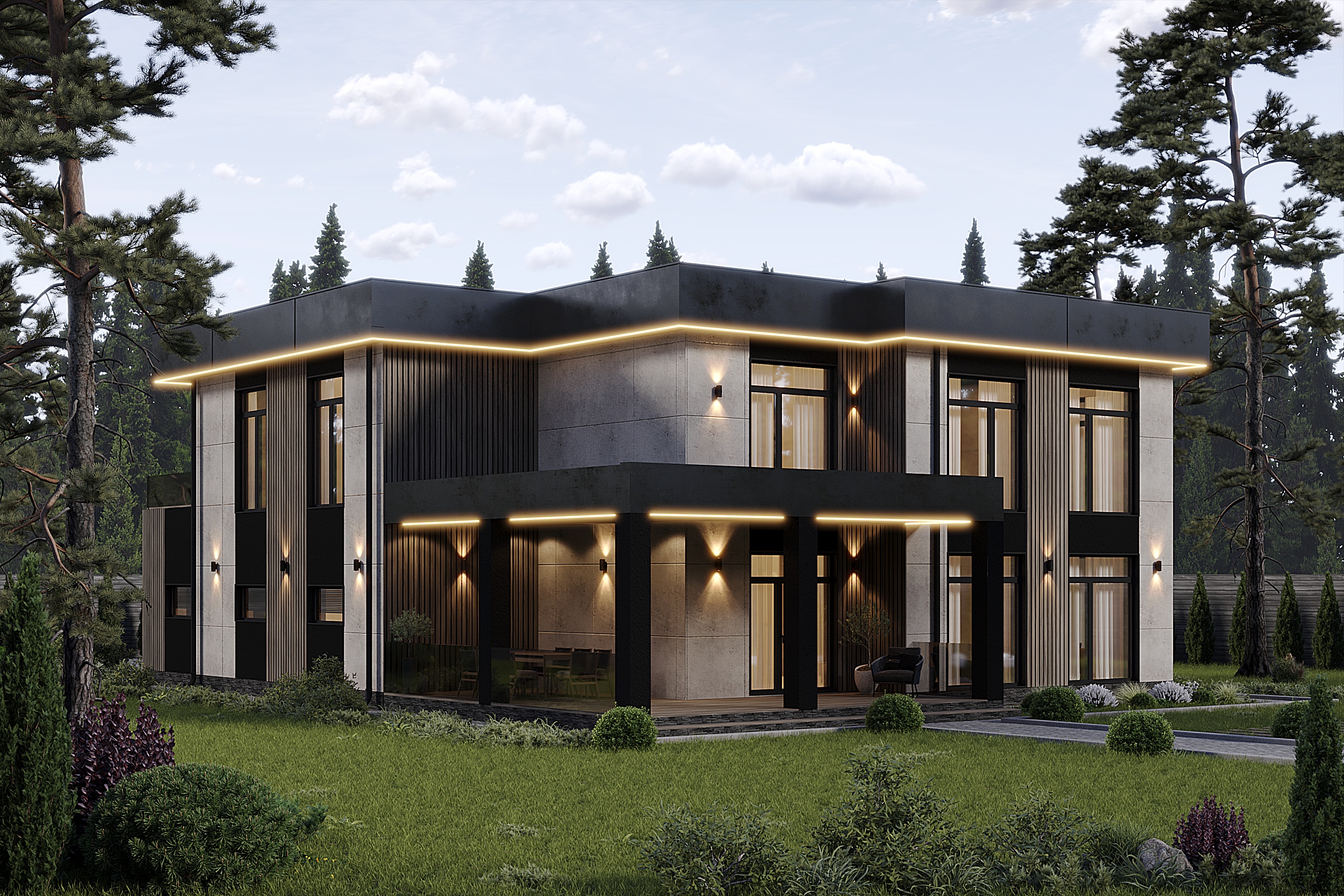 Дом из камня VZ-790