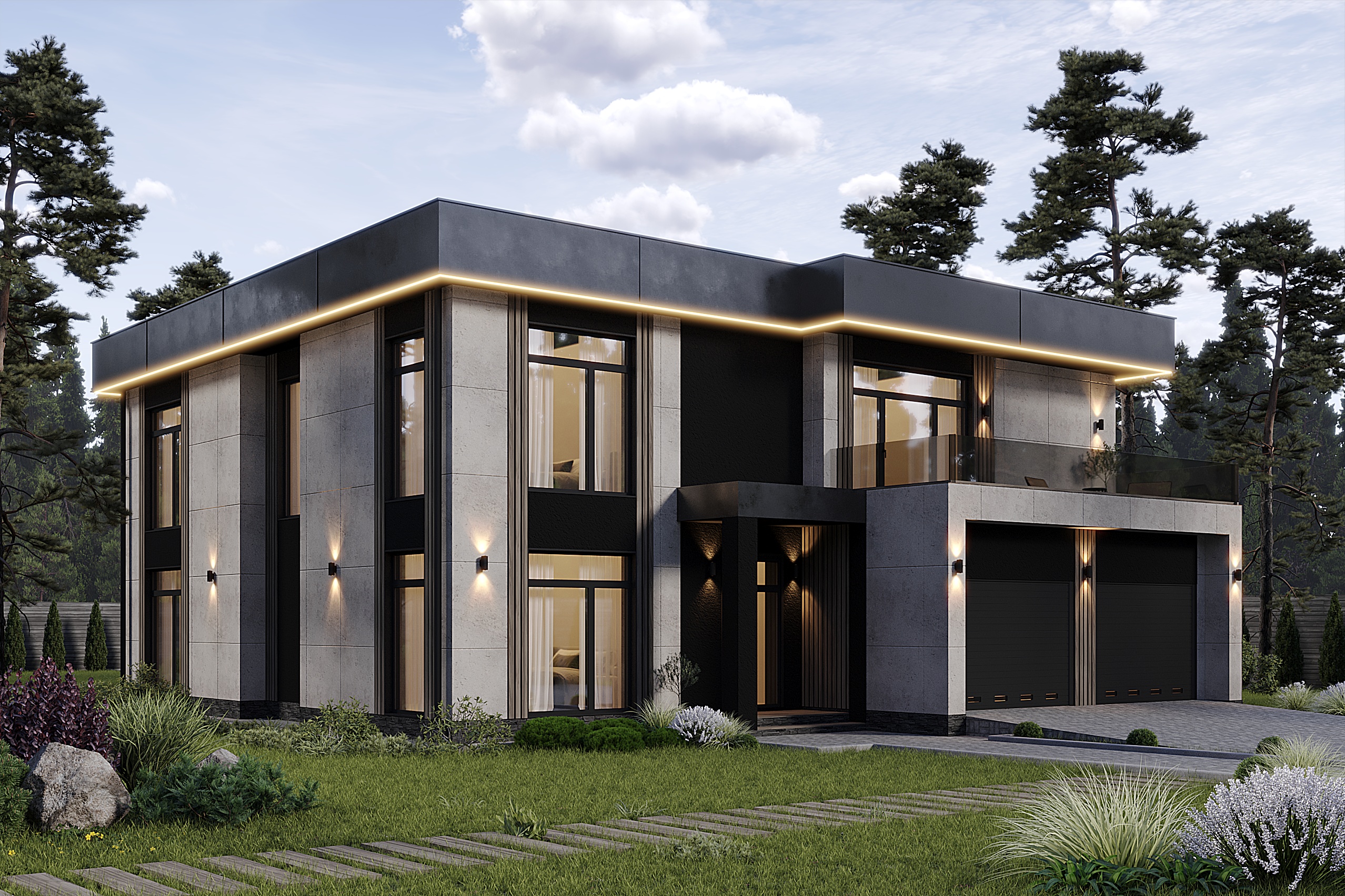 Дом из камня VZ-790