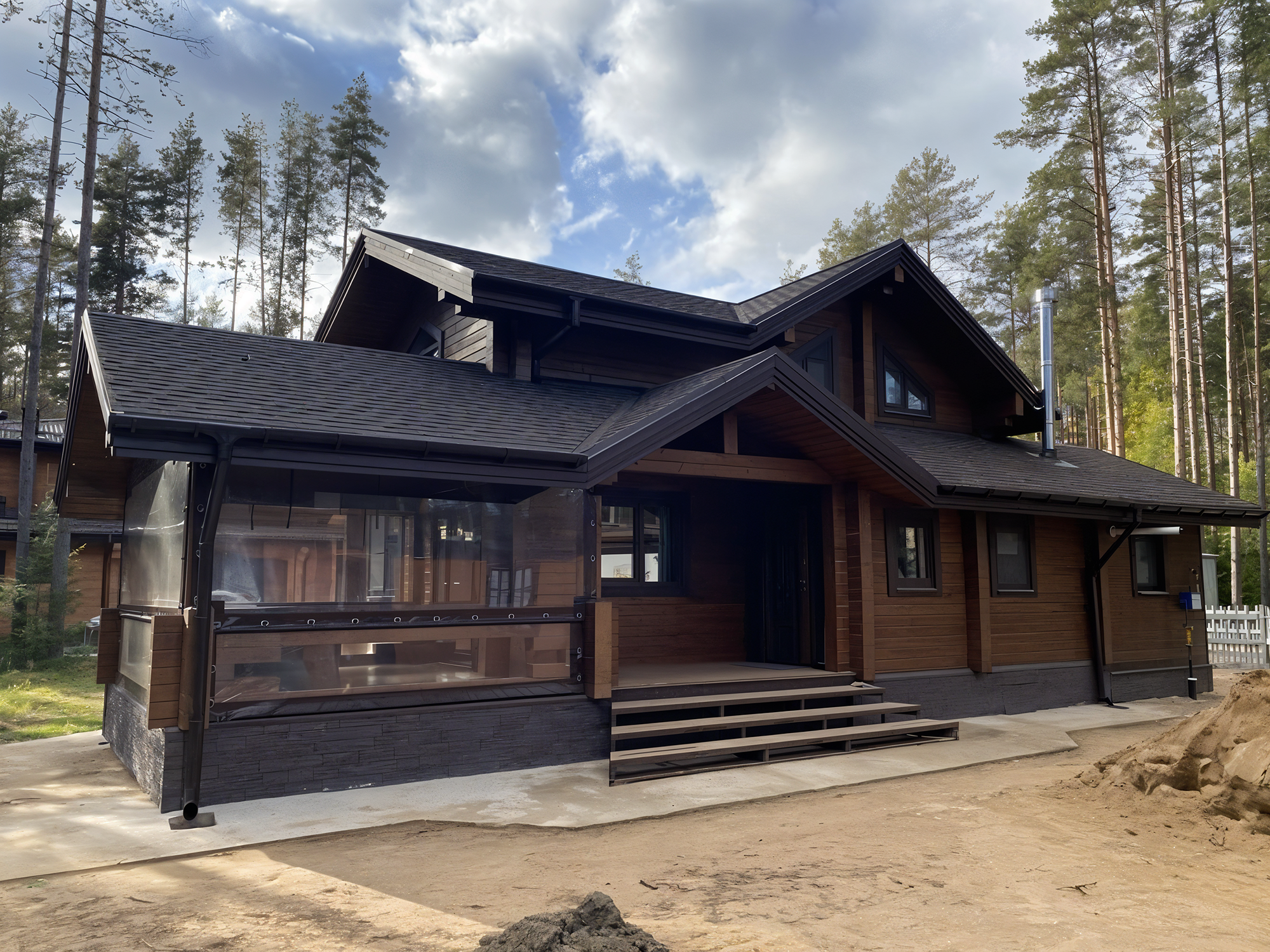 Дом из профилированного бруса VZ-316   